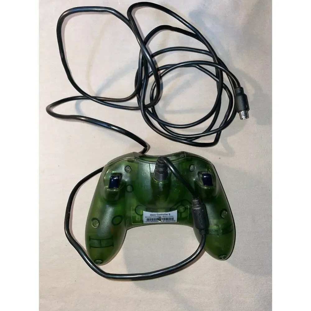XBox Controller S Translucent Halo Green X09-64240-01 Untested